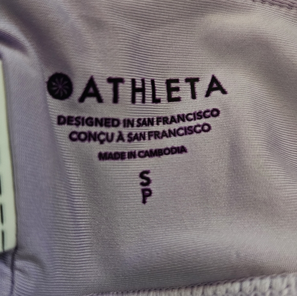 NWT Athleta Plunge Tankini Top D-DD - Picture 5 of 9